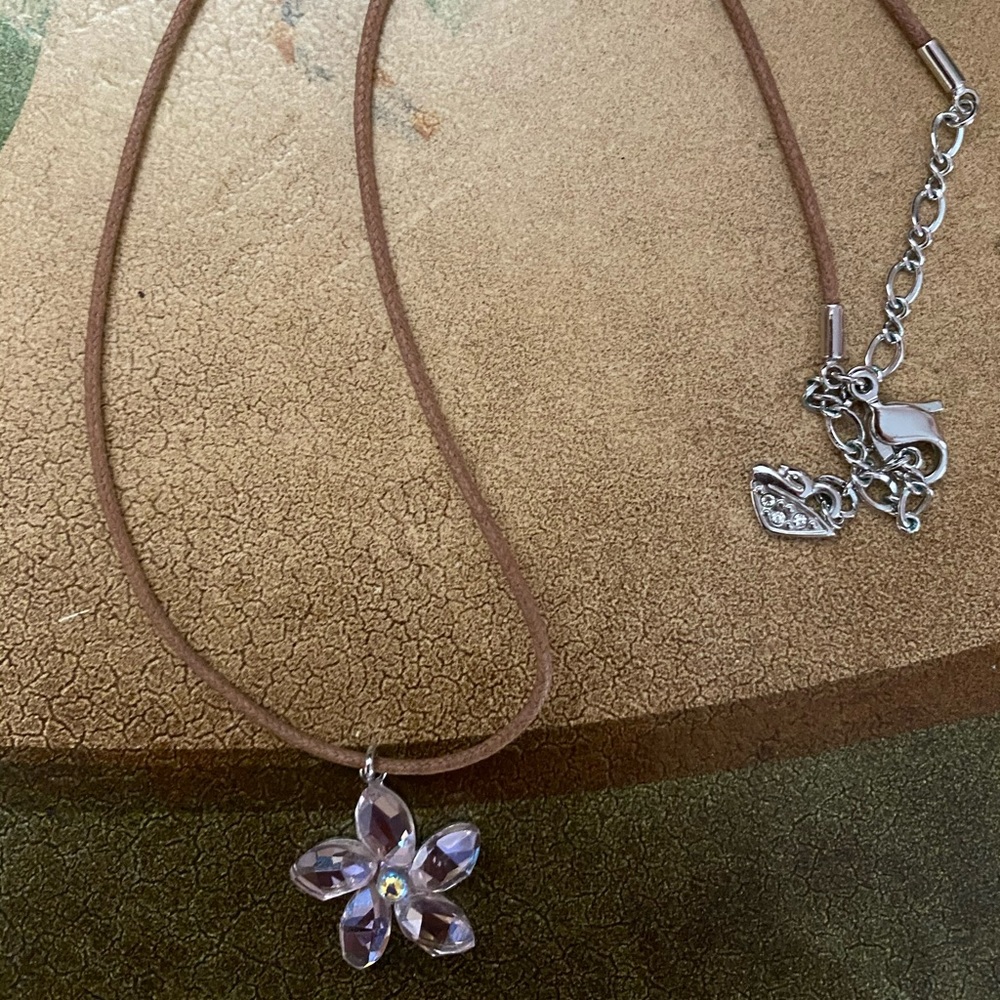 Swarovski Light Purple Short Necklace